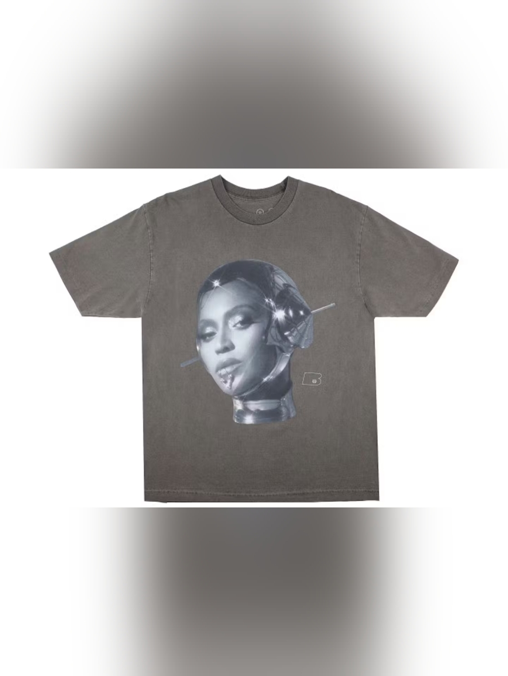 Beyonce Supernova Renaissance World Tour Exclusive Tee 2023 Washed Grey Sz S